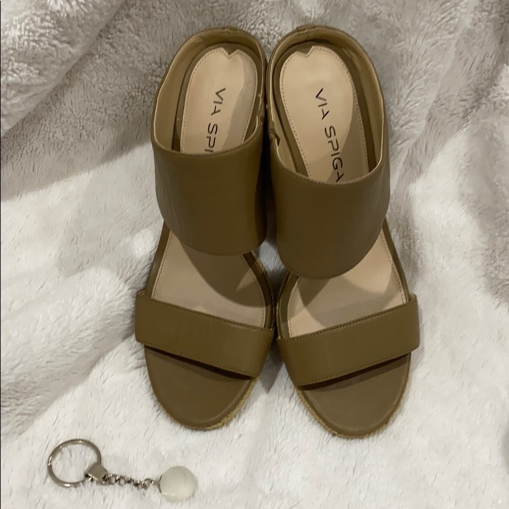 Via Spiga espadrille wedges